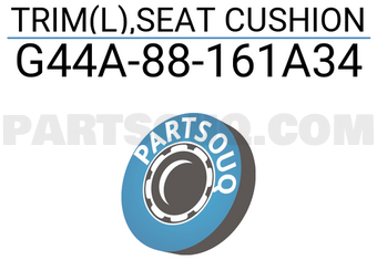 Mazda G44A88161A34 TRIM(L),SEAT CUSHION