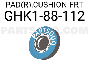Mazda GHK188112 PAD(R),CUSHION-FRT