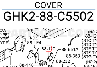Mazda GHK288C5502 COVER