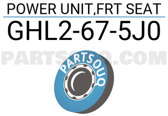 Mazda GHL2675J0 POWER UNIT,FRT SEAT