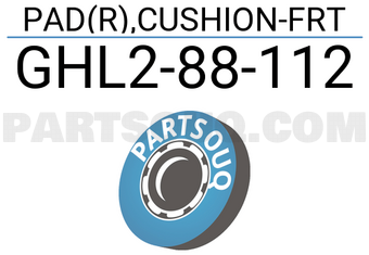 Mazda GHL288112 PAD(R),CUSHION-FRT