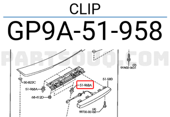 Mazda GP9A51958 CLIP