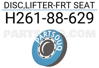 Mazda H26188629 DISC,LIFTER-FRT SEAT