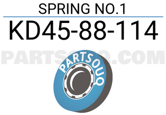 Mazda KD4588114 SPRING NO.1