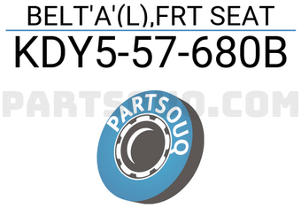 Mazda KDY557680B BELT A (L),FRT SEAT