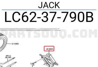 Mazda LC6237790B JACK