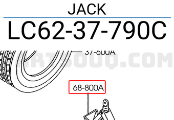 Mazda LC6237790C JACK
