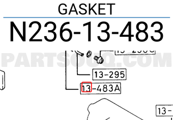 Mazda N23613483 GASKET