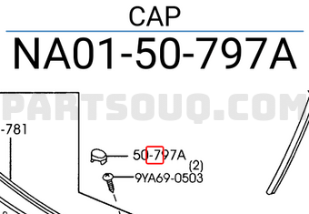 Mazda NA0150797A CAP