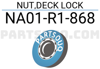 Mazda NA01R1868 NUT,DECK LOCK