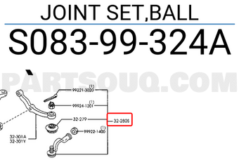 Mazda S08399324A JOINT SET,BALL