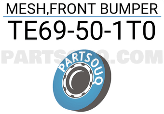 Mazda TE69501T0 MESH,FRONT BUMPER