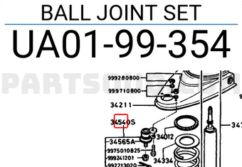 Mazda UA0199354 BALL JOINT SET
