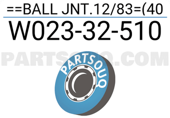Mazda W02332510 ==BALL JNT.12/83=(40