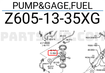 PUMP&GAGE,FUEL Z6051335XH | Mazda Repuestos | PartSouq