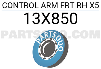 Meyle 13X850 CONTROL ARM FRT RH X5