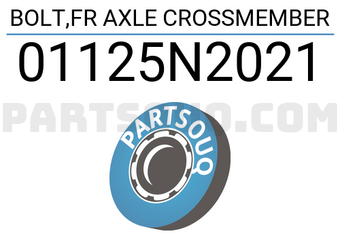 Mitsubishi 01125N2021 BOLT,FR AXLE CROSSMEMBER