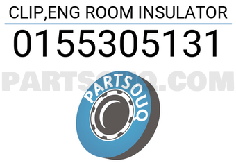 Mitsubishi 0155305131 CLIP,ENG ROOM INSULATOR