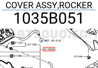Mitsubishi 1035B051 COVER ASSY,ROCKER