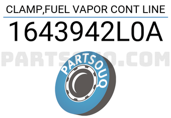Mitsubishi 1643942L0A CLAMP,FUEL VAPOR CONT LINE