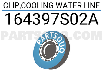Mitsubishi 164397S02A CLIP,COOLING WATER LINE