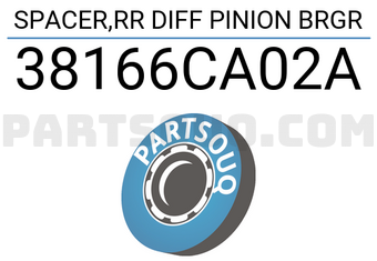 Mitsubishi 38166CA02A SPACER,RR DIFF PINION BRGR