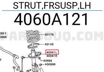 Mitsubishi 4060A121 STRUT,FRSUSP,LH