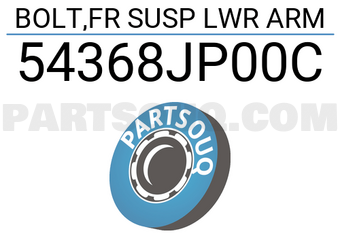 Mitsubishi 54368JP00C BOLT,FR SUSP LWR ARM