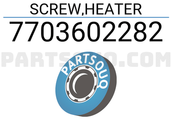 Mitsubishi 7703602282 SCREW,HEATER
