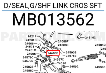 Mitsubishi MB013562 D/SEAL,G/SHF LINK CROS SFT