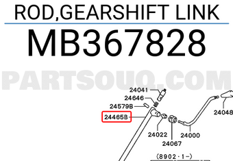 Mitsubishi MB367828 ROD,GEARSHIFT LINK