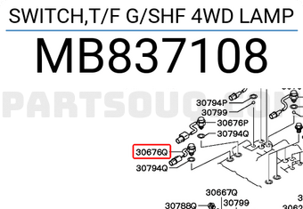 Switch T F G Shf 4wd Lamp Mb7108 Mitsubishi Parts Partsouq