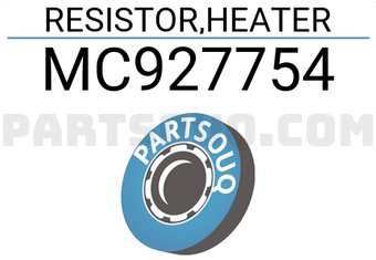 Mitsubishi MC927754 RESISTOR,HEATER