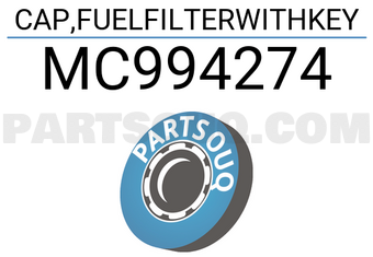 Mitsubishi MC994274 CAP,FUELFILTERWITHKEY