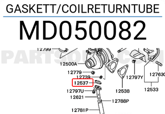 Mitsubishi MD050082 GASKETT/COILRETURNTUBE