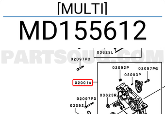 Mitsubishi MD155612 [MULTI]