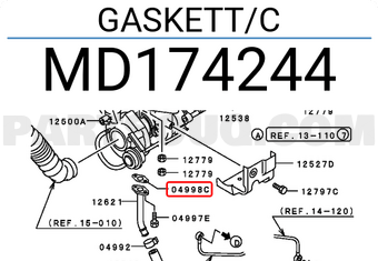 Mitsubishi MD174244 GASKETT/C