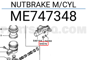 Mitsubishi ME747348 NUTBRAKE M/CYL