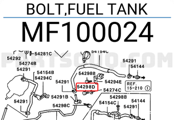 Mitsubishi MF100024 BOLT,FUEL TANK