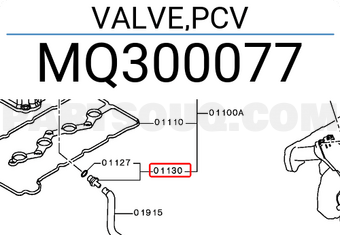 Mitsubishi MQ300077 VALVE,PCV