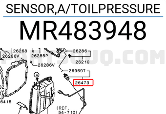 SENSOR,A/T OIL PRESSURE 2960A062 | Mitsubishi Parts | PartSouq