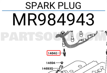 Mitsubishi MR984943 SPARK PLUG