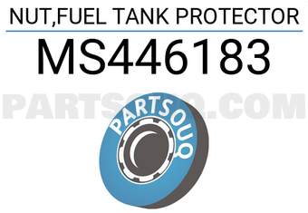 Mitsubishi MS446183 NUT,FUEL TANK PROTECTOR