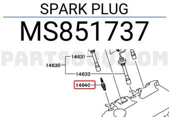 Mitsubishi MS851737 SPARK PLUG