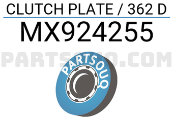 CLUTCH PLATE / 362 D MX924255 | Mitsubishi Parts | PartSouq