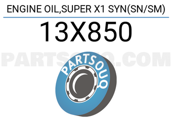 Mobis 13X850 ENGINE OIL,SUPER X1 SYN(SN/SM)