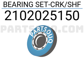 Mobis 2102025150 BEARING SET-CRK/SHF