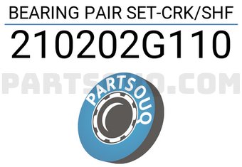 Mobis 210202G110 BEARING PAIR SET-CRK/SHF
