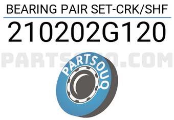 Mobis 210202G120 BEARING PAIR SET-CRK/SHF