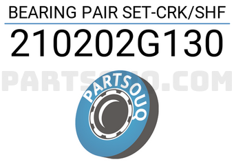 Mobis 210202G130 BEARING PAIR SET-CRK/SHF
